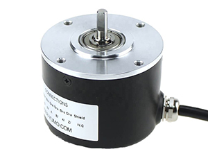 Solid Shaft Optical Rotary Encoder ISC6005 60MM Φ5MM MAX 5000 RPM IP54 Factory Pricee